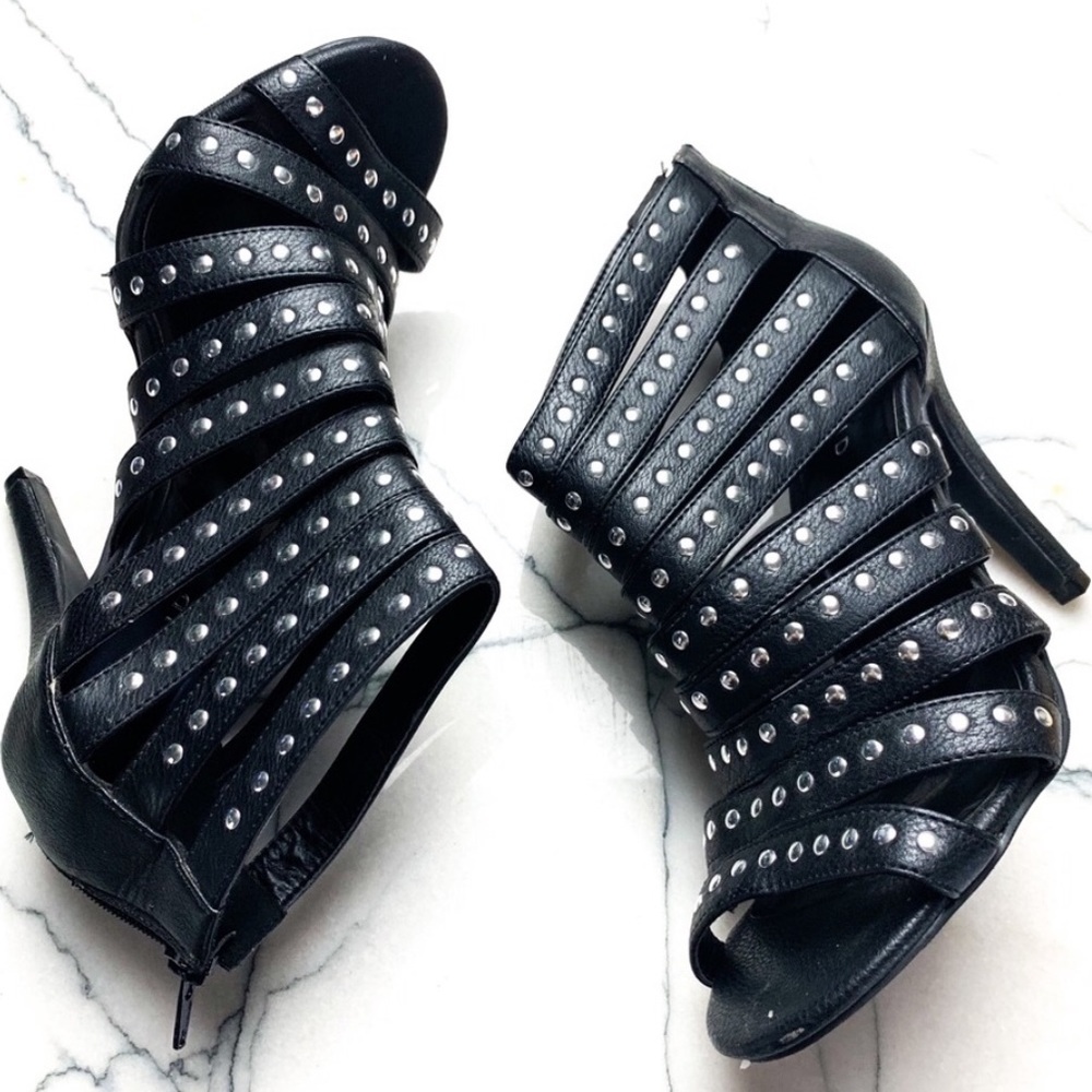 Torrid studded heels.